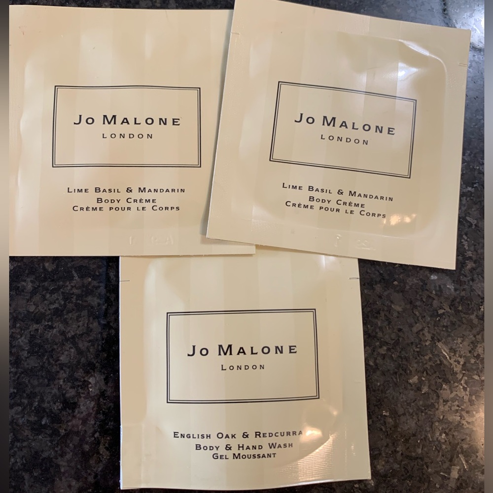 Jo Malone set- two body cremes and one body & hand wash